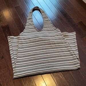 American Eagle Halter Flare Dress